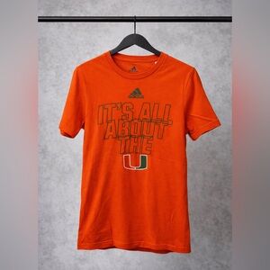 MIAMI HURRICANES GAME ORANGE IT'S ALL ABOUT THE U CREATOR TEE